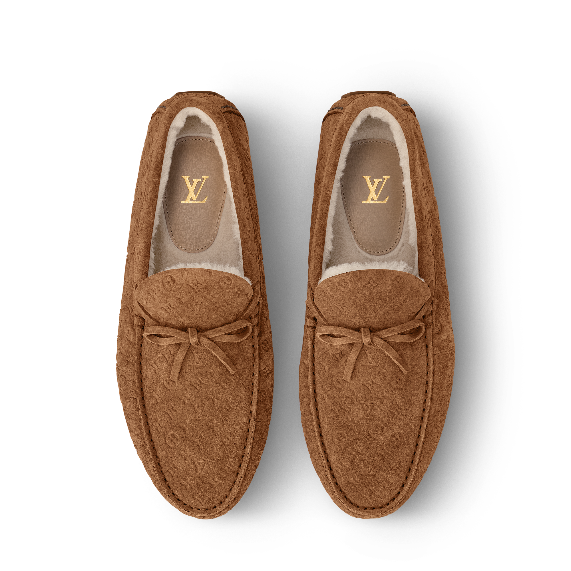Marron 様LOUIS VUITTON   ドライビングシューズ LOUIS VUITTON ブラウン スエード モカシン 楽天市場】LOUIS